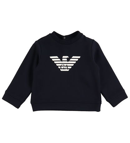 Emporio Armani Sweatshirt - Navy w. Logo