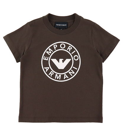 Emporio Armani T-Shirt - 2er-Pack - Blau/Braun m. Print