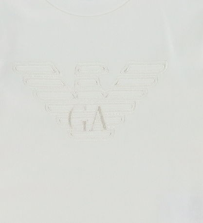 Emporio Armani Bluse - Weiß m. Logo