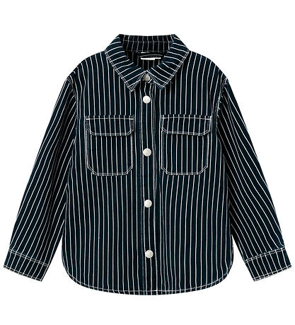 Name It Denim Jacket - NkfMine - Dark Sapphire Stripes