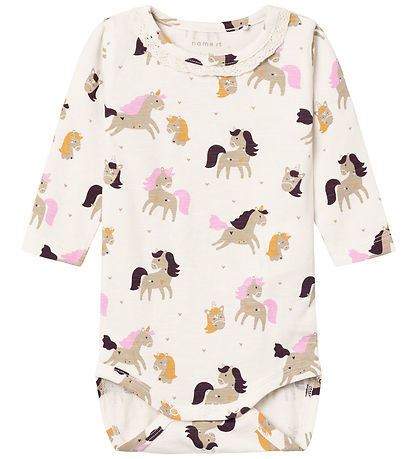Name It Bodysuit L/æ - NbfLeni - Jet Stream
