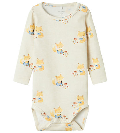 Name It Bodysuit L/æ - NbmLox - Peyote Melange