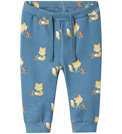 Name It Trousers - NbmLox - Coronet Blue/Melange