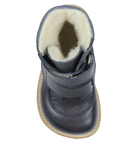 Angulus Vinterkängor - Tex - Marinblå/Blue Dimma m. Foder/Velcro