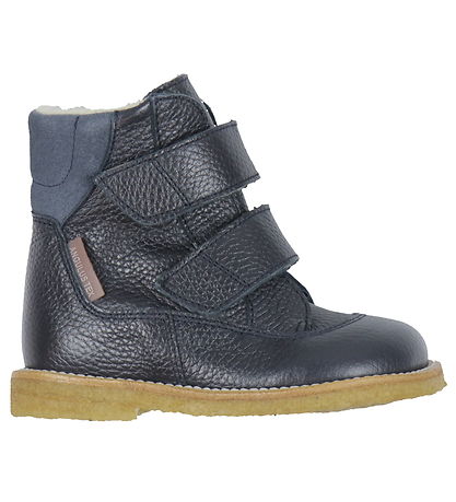 Angulus Vinterkängor - Tex - Marinblå/Blue Dimma m. Foder/Velcro