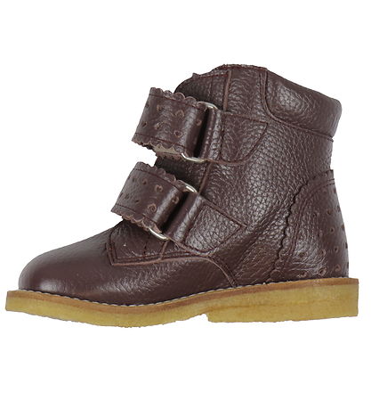 Angulus Vinterkängor - Tex - Dusty Aubergine m. Foder/Velcro