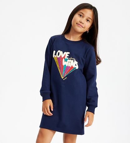 The New Sweatkleid - TnLing - Navy Blazer