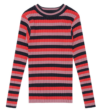 The New Blússa - Prjónað - Rib - TnLia - Multi Stripe