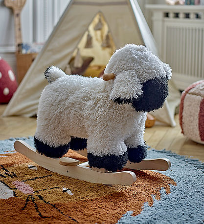Bloomingville Mini Gunghäst - Dolly - Får - Vit