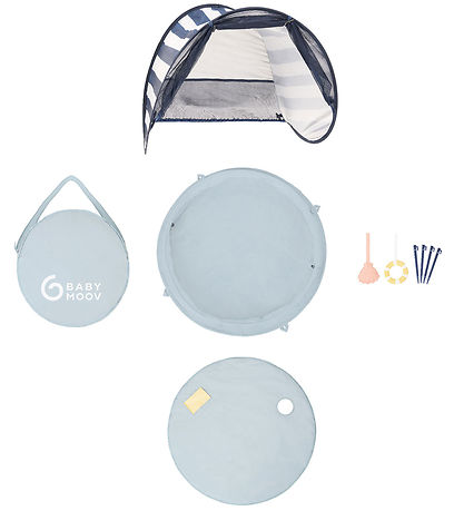 Tente de plage/Pataurette Babymoov - Aquani - UV50+ - Blue Waves