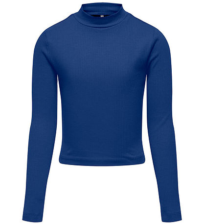 Kids Only Blouse - Rib - Cropped - KogLinea - Sodalite Blue