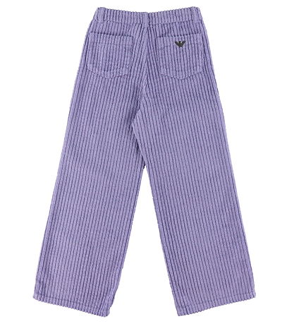 Emporio Armani Corduroy Trousers - Wisteria
