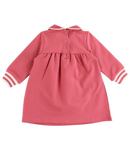 Emporio Armani Sweatkleid - Slate Rose m. Weiß