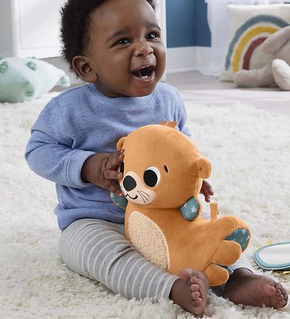Fisher Price Soft Toy 2 In 1 Rockin Tummy Time Otter KW CH