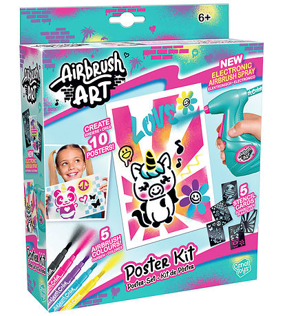 Airbrush Plush Art - Poster set