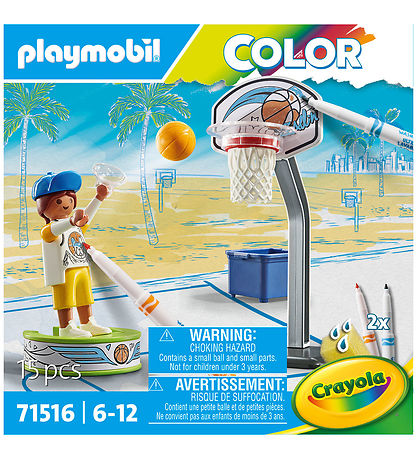 Playmobil Color - Skater w. Basketball - 71516 - 15 Parts