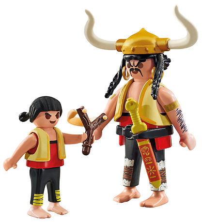 Playmobil Asterix - Huevos Y Bacon and Pepe - 71545 - 8 Parts