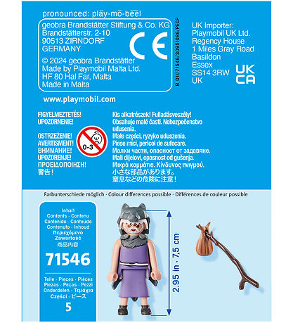 Playmobil Asterix - Prolix - 71546 - 5 Partar