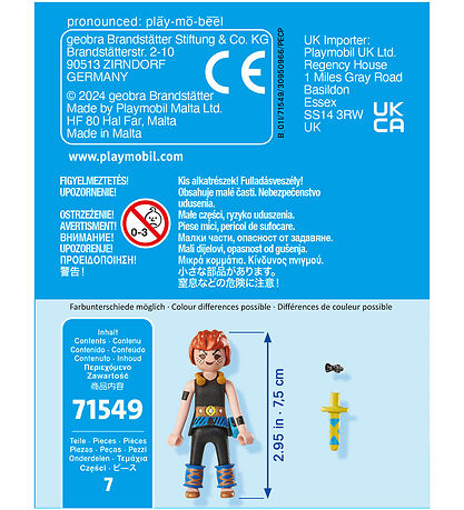 Playmobil Asterix - Adrenalin - 71549 - 7 Partar