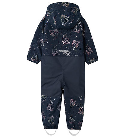Name It Softshelloverall m. Fleece - Noos - NmfAlfa08 - Dark Sap