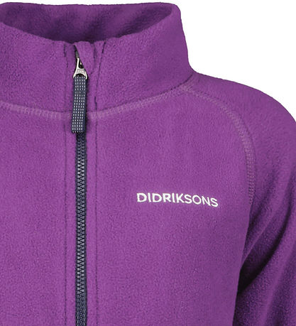 Didriksons Flísjakki - Monte - Royal Purple