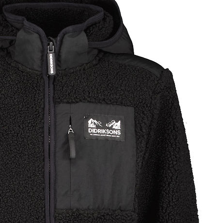 Didriksons Fleece Jacket - Exa - Black