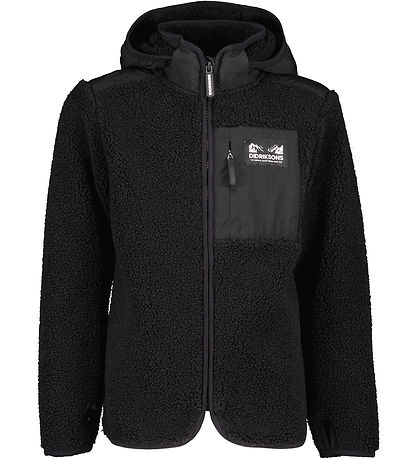 Didriksons Fleece Jacket - Exa - Black