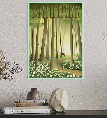 Vissevasse Picture frame - Wood - 50x70 cm - Spring Green