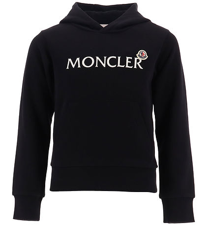 Moncler hoodie vit best sale
