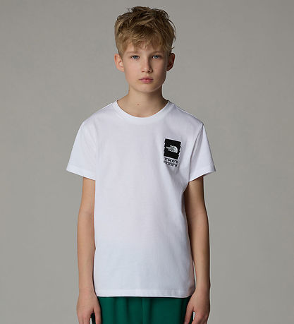 The North Face T-shirt - Coordinates Graphic - White