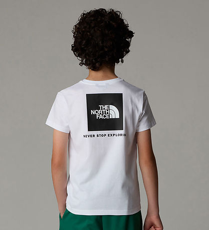The North Face Stuttermabolur - B Redbox - Hvítt