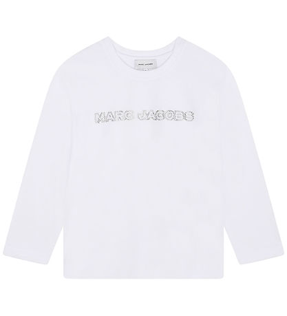 Little Marc Jacobs Bluse - Weiß m. Strassstein