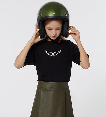 Zadig & Voltaire T-Shirt - Schwarz m. Weiß
