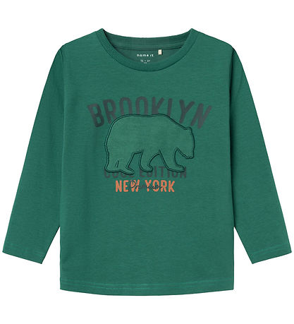 Name It Blússa - NmmLasso - Forn Green