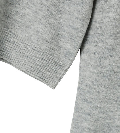 LMTD Blússa - Noos - Prjónað - NlfLodet - Light Grey Melange/14-