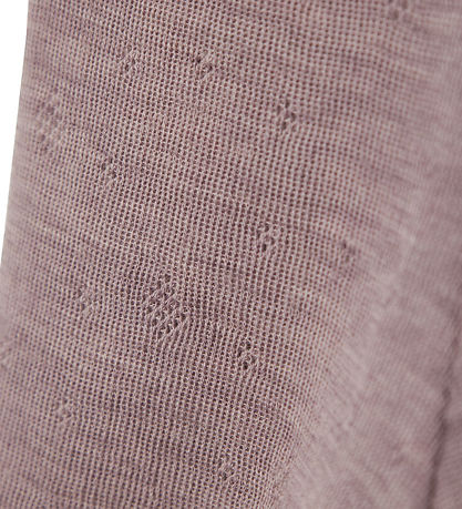 Name It Leggings - Noos - Wool - NbfWang - Purple Dove