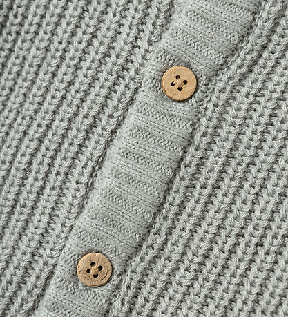 Lil' Atelier Cardigan - NbnEmlen - Knitted - Limestone