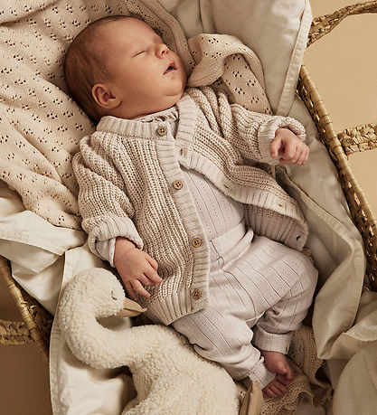 Lil' Atelier Cardigan - NbnEmlen - Knitted - Sheer Bliss