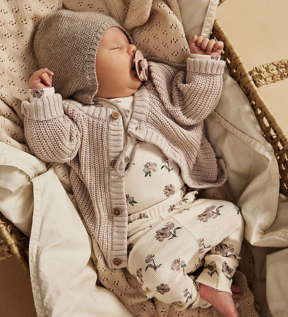 Lil' Atelier Cardigan - NbnEmlen - Knitted - Sheer Bliss