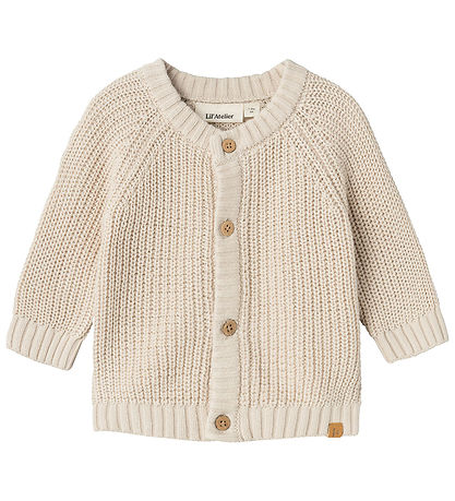 Lil' Atelier Cardigan - NbnEmlen - Knitted - Sheer Bliss