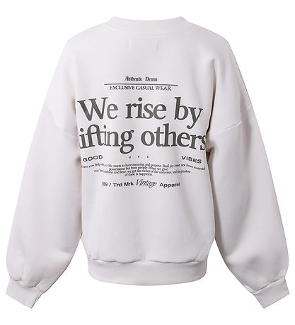 Hound Sweatshirt - Bone White w. Print