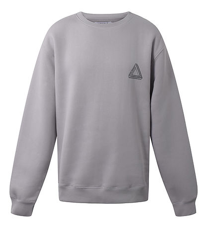 Hound Sweatshirt - Light Grey w. Print
