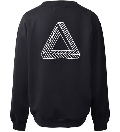 Hound Sweatshirt - Black w. Print
