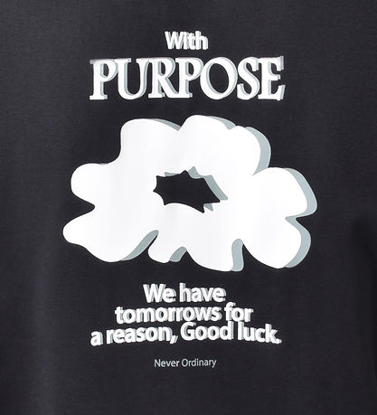Hound T-shirt - Black w. Print