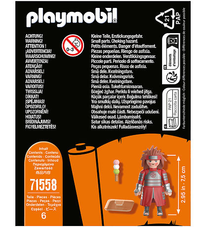 Playmobil Naruto - Choji - 71558 - 6 Parts