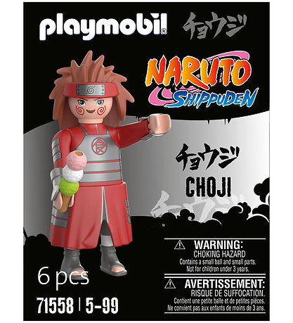 Playmobil Naruto - Choji - 71558 - 6 Parts