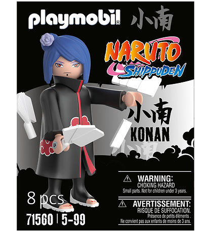 Playmobil Naruto - Konan - 71560 - 8 Parts