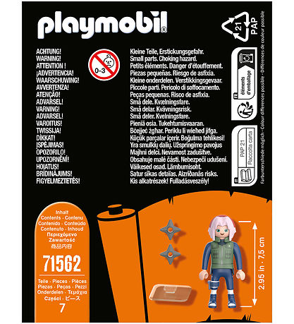 Playmobil Naruto - Sakura - 71562 - 7 Parts