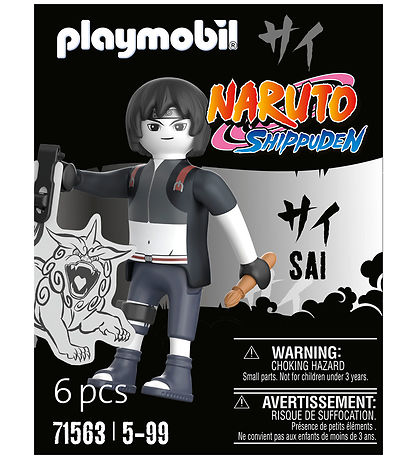 Playmobil Naruto - Sai - 71563 - 6 Teile