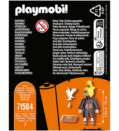 Playmobil Naruto - Deidara - 71564 - 7 Parts